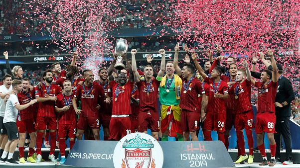 UEFA Süper Kupa'da şampiyon Chelsea'yi penaltılarla geçen Liverpool UEFA Süper Kupa'da şampiyon Chelsea'yi penaltılarla geçen Liverpool