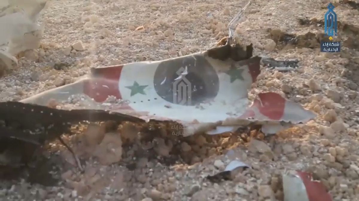 Syrisches Kampfflugzeug vom Typ Sukhoi 22 abgeschossen