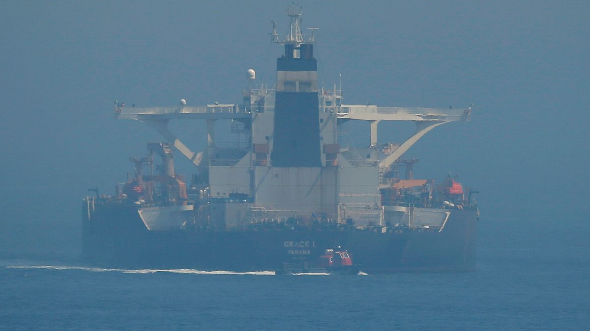 Cebelitarık'ın 4 Temmuz'da el koyduğu İran'a ait Grace 1 petrol tankeri