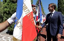 75 ans du débarquement de Provence : Macron rend hommage aux héros africains
