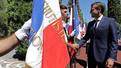 75 ans du débarquement de Provence : Macron rend hommage aux héros africains