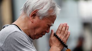 Dua eden bir Japon Budist