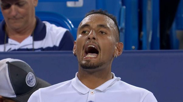 Nick Kyrgios è fatto, diciamo cosi, a modo suo. Nick Kyrgios è fatto, diciamo cosi, a modo suo.