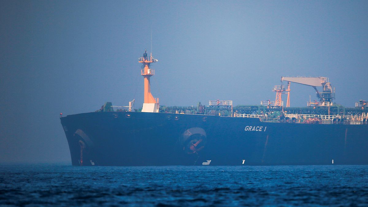 İran'a ait Grace 1 petrol tankeri / Cebelitarık açıkları