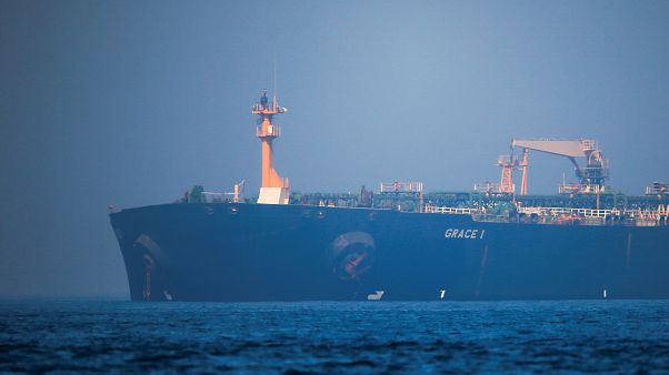 İran'a ait Grace 1 petrol tankeri / Cebelitarık açıkları İran'a ait Grace 1 petrol tankeri / Cebelitarık açıkları