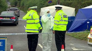 UK policeman murder investigation: Police search caravan site