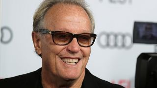 Peter Fonda arriving for the screening of "The Ballad of Lefty Brown" in 2017