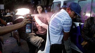 Mexiko-Stadt: 17 Verletzte bei Frauendemonstration gegen Polizeigewalt