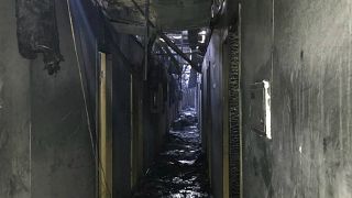 آتش‌ سوزی یک هتل در اوکراین دست‌کم ۸ کشته برجای گذاشت