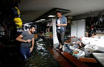 Watch: Heavy rain floods Istanbul's Grand Bazaar