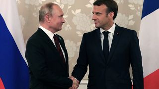 Ukraine high on agenda as Macron meets Putin before G7