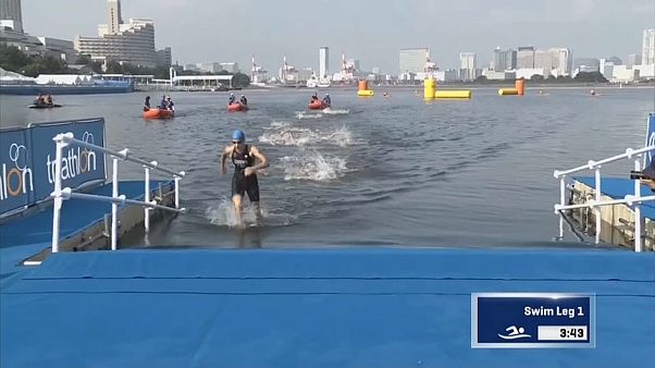 Триатлон: победу празднует Франция Триатлон: победу празднует Франция