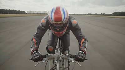 دوچرخه سوار بریتانیایی رکورد سرعت این ورزش را شکست