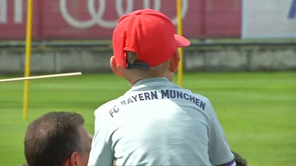 Trainingszuschauer beim FC Bayern München - noch ohne Coutinho Trainingszuschauer beim FC Bayern München - noch ohne Coutinho