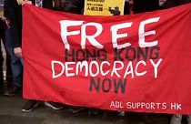 تجمعاتی در استرالیا در حمایت از پکن و معترضان هنگ کنگ 