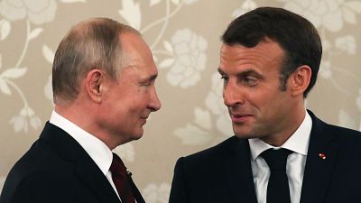 Macron recebe Putin antes do G7