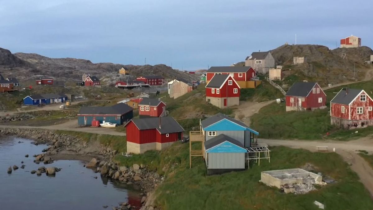 جزیره گرینلند، تصویر از ویدیوی رویترز 