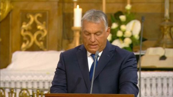 Überraschend versöhnliche Töne: Viktor Orban lobt Angela Merkel Überraschend versöhnliche Töne: Viktor Orban lobt Angela Merkel
