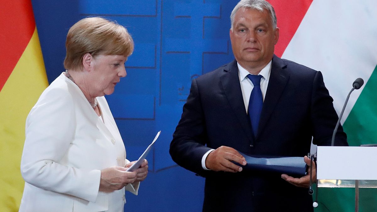 Orbán-Merkel: békülékeny hangnem egyetértés nélkül
