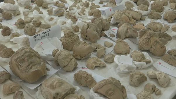 The Taliban destroyed 2,500 statues in the museum's collection The Taliban destroyed 2,500 statues in the museum's collection