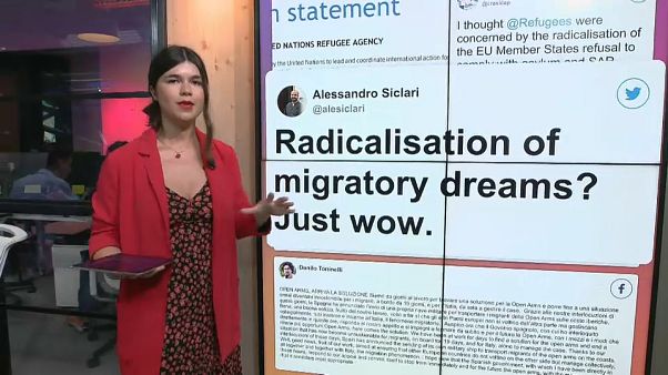 Alto representante de la ONU critica "radicalización" de las demandas de los migrantes del Open Arms Alto representante de la ONU critica "radicalización" de las demandas de los migrantes del Open Arms