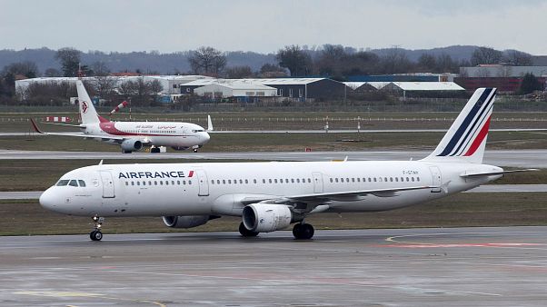 Airbus A321 de la compagnie Air France - image d'archive Airbus A321 de la compagnie Air France - image d'archive