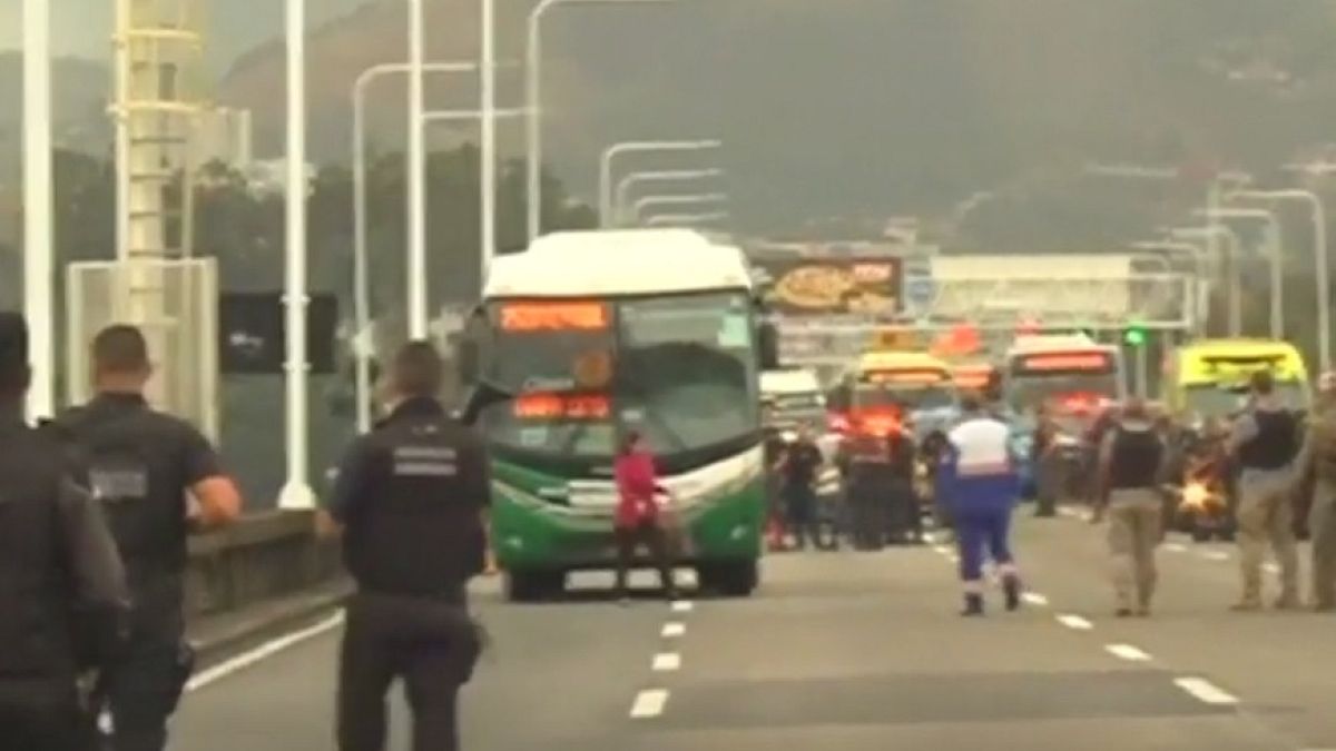 Βραζιλία: Oμηρία σε λεωφορείο