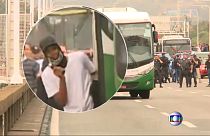 گروگانگیری در بزرگراه برزیل؛ تک‌تیرانداز مهاجم را در اتوبوس از پای درآورد