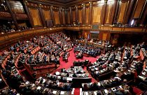 البرلمان الإيطالي خلال إحدى الجلسات (أرشيف)