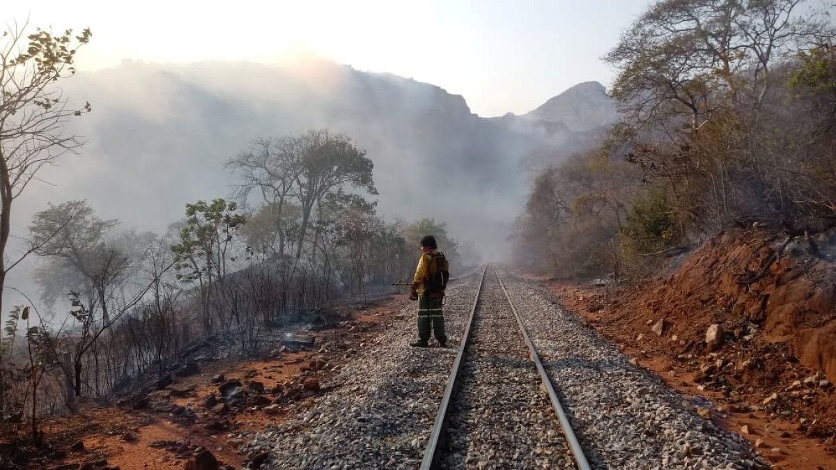 Una ola de fuego arrasa medio millón de hectáreas en Bolivia