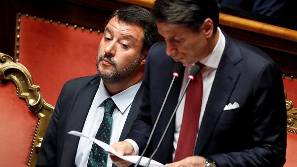 Italy's Prime Minister Giuseppe Conte resigns on Wednesday. Italy's Prime Minister Giuseppe Conte resigns on Wednesday.