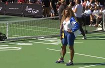 Tennis "champagne" offert par Williams, Osaka, Sharapova à New York