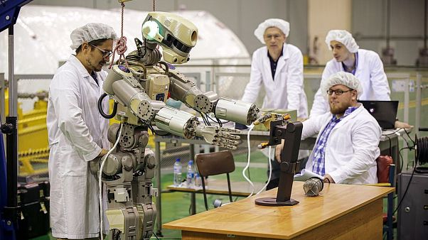 Emberszabású robotot küld az űrbe Oroszország Emberszabású robotot küld az űrbe Oroszország