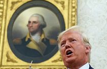 الرئيس الأمريكي دونالد ترامب في البيت الأبيض بواشنطن- رويترز