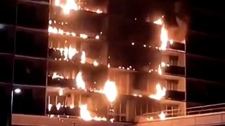 Hochhaus steht in Flammen: Tödlicher Brand bei Paris