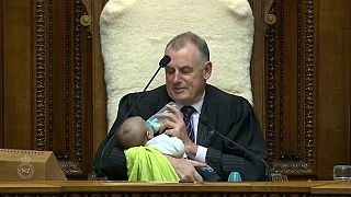 The Right Honourable Baby: MP's newborn fed by parliament speaker