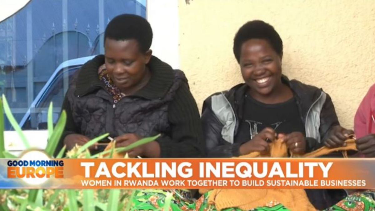Women lead the efforts to tackle inequality in Rwanda