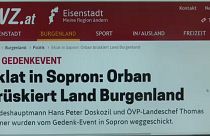 "Orbán megsértette Burgenlandot"