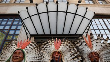 شاهد: مظاهرة لسكان البرازيل الأصليين ضد سياسات بولسونارو المناخية