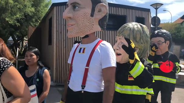 Ativistas preparam manifestações contra o G7 Ativistas preparam manifestações contra o G7