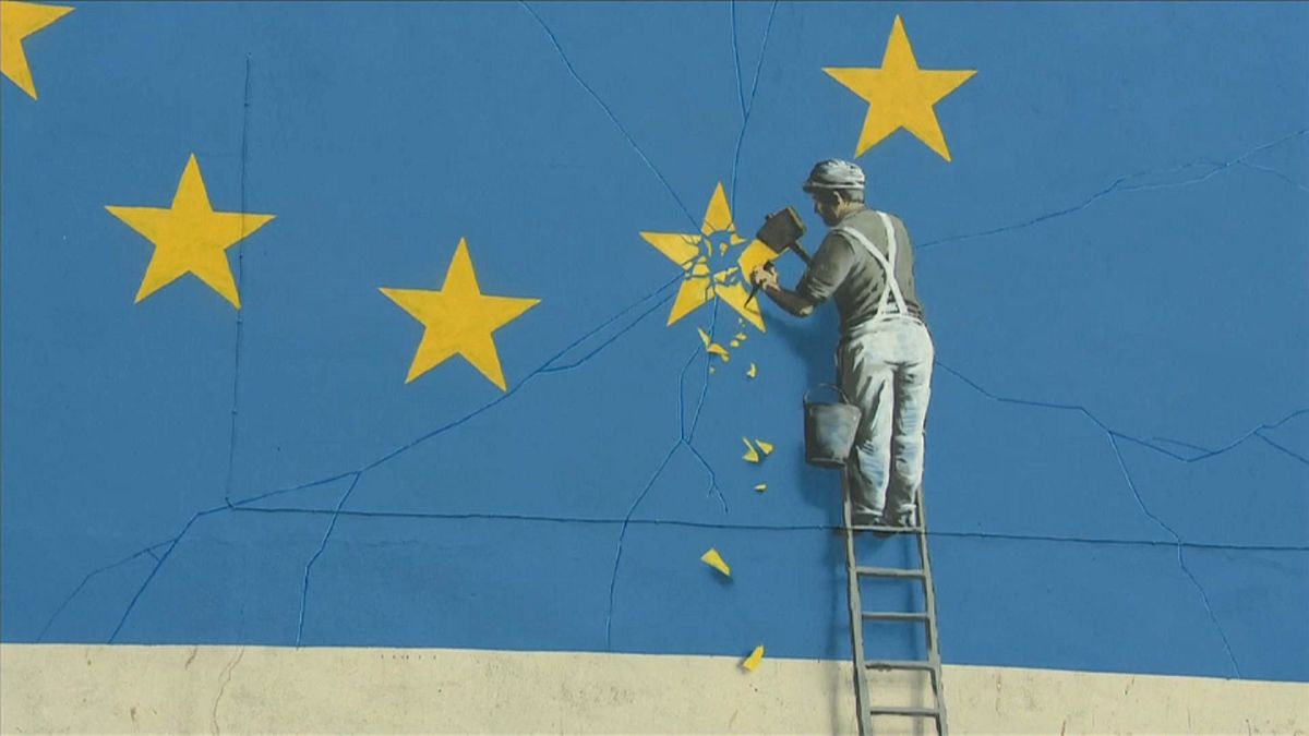 Desaparece mural de Banksy sobre o Brexit