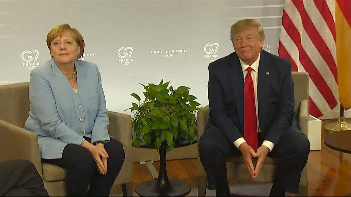 Trump nimmt Merkels Einladung an: "Habe deutsches Blut"