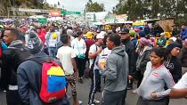 Des Vénézuéliens ont bloqué un poste-frontière de l'Equateur pour dénoncer le visa humanitaire