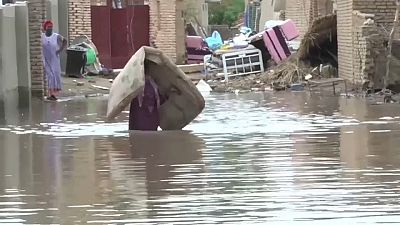 Überschwemmungen im Sudan - ganze Dörfer von der Außenwelt abgeschnitten