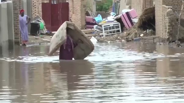 Pluies diluviennes et inondations monstres au Soudan Pluies diluviennes et inondations monstres au Soudan