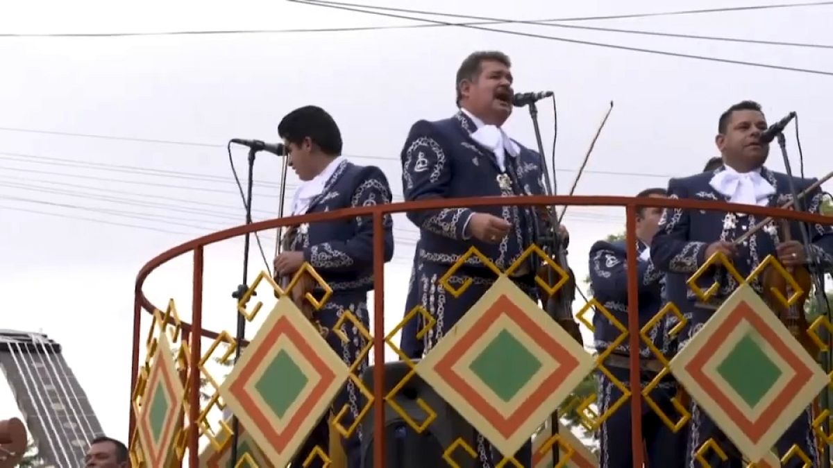Mariachi bands from 25 countries gathered in Guadalajara