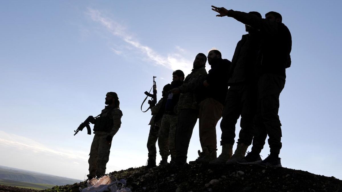 Suriye'nin kuzeyinde YPG güçleri