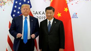 الرئيس الأمريكي دونالد ترامب ورئيس الصين- أرشيف رويترز