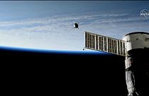 شاهد: مركبة الفضاء سويوز ترسو بمحطة الفضاء الدولية 