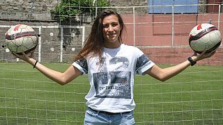ABD'ye transfer olan Türk milli kadın futbolcu ilk maçında attığı golle taraftarı büyüledi